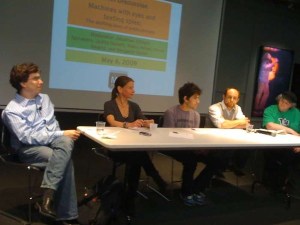 "Spies and texting eyes panel at MIT"