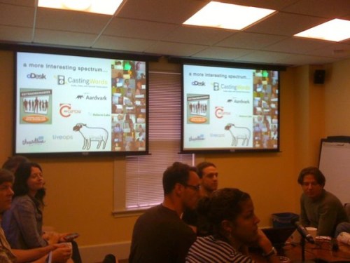 Spectrum of users of Amazon Mechanical Turk