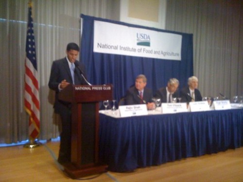 Raj Shah at the NIFA launch